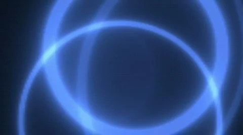 Blue Soft Circles Abstract Video stock 843630