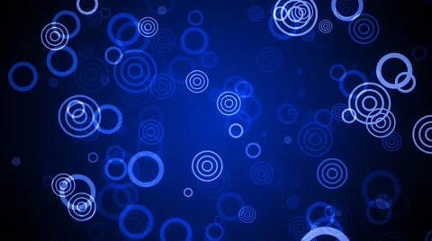 Blue Soft Circles Видео 40892245