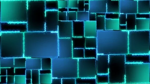 Blue soft electrical background with animated outline. Stroke in electric Stock Footage 282045954