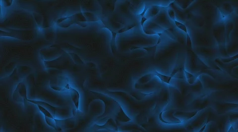 Blue soft lights - HD digital animation Stock Footage