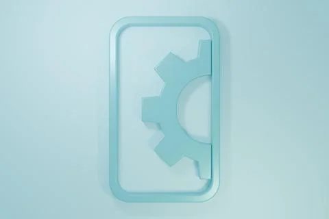 Blue Software, web development, programming concept icon isolated on blue b.. Stock Illustration