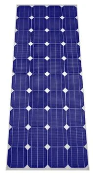 Blue Solar panel Stock Photos