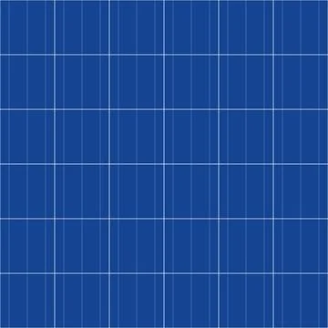 Blue solar panel seamless texture, abstract system collector from poly Stock Illustration