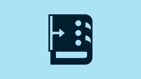 Blue Sound mixer controller icon isolated on blue background. Dj equipment Stock Footage 230610835