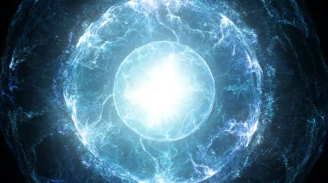 Blue source of light and energy Video stock 54718655