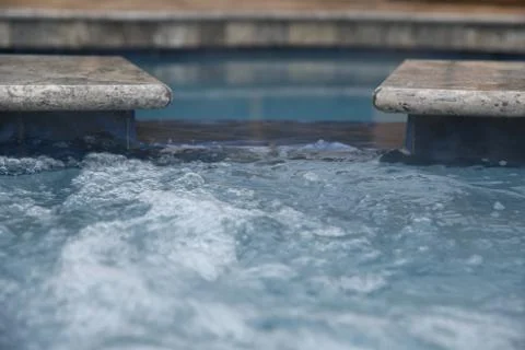 Blue spa Stock Photos