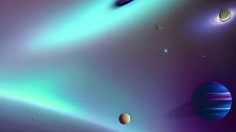 Blue space 2 Stock Footage 234063600