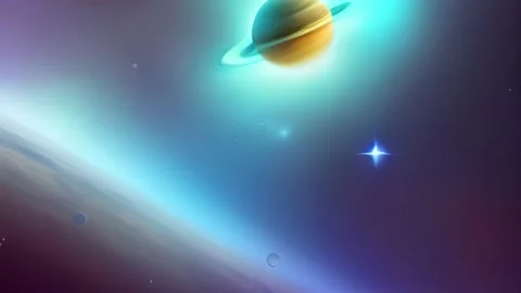 Blue space Stock Footage 234063591