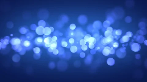 Blue sparking bokeh background 库存影片 97727970