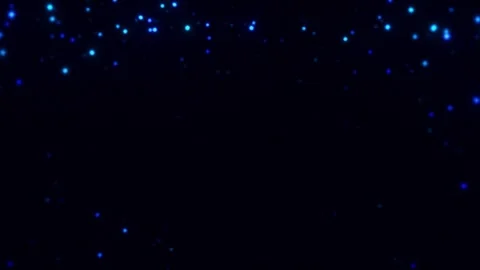 Blue Sparkle Particles Stock Footage 317061654