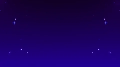 Blue Sparkle Star Particle Loop Motion Background Video stock 346583437