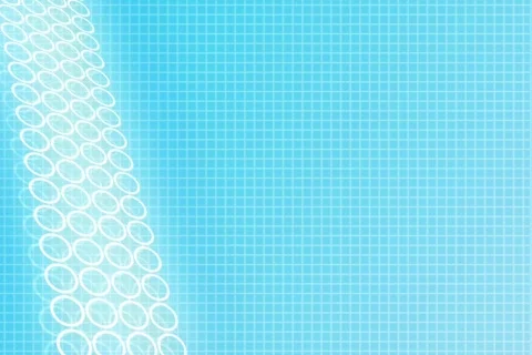 Blue sparkling background - digital animation Vidéo 99745