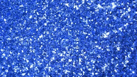 Blue sparkling glitter sequins background Stock Footage 127990228