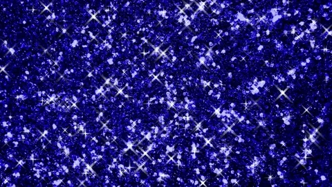 Blue sparkling glitter shiny background Stock Footage 131032443