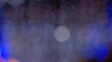 Blue Sparkling Lights Stock Footage 10867877