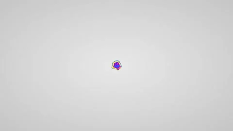 Blue sparkling liquid flows across the white floor. Video stock 122533572