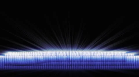 Blue Sparks Lower Third Stock Footage 888162