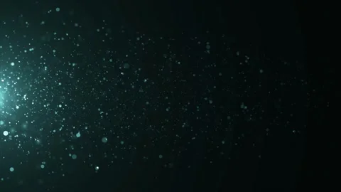 Blue sparks move side the Black background motion graphic animation 4k. Video stock 250383862