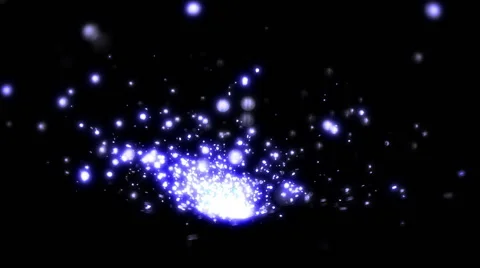 Blue Sparks In Slow-Mo - 31 Stock Footage