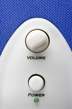 Blue speaker Stock Photos