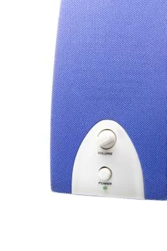 Blue speaker Stock Photos