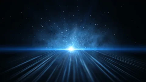 Blue speed abstract background light race video graphic Stock Footage 204134616
