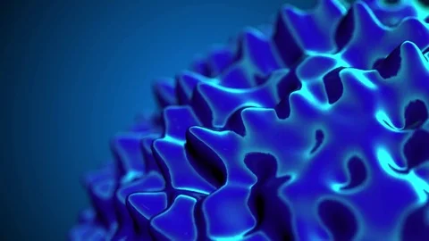 Blue sphere background. Stock Footage 77205613