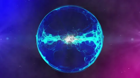 Blue Sphere Blob HD 스톡 동영상 26494298