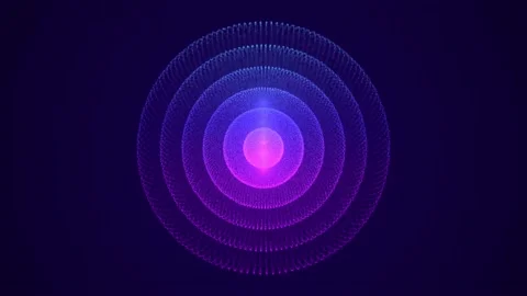 Blue sphere consisting of points. Technology grid sphere. 스톡 동영상 149404277