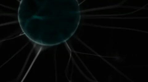 Blue Sphere Video stock 103934