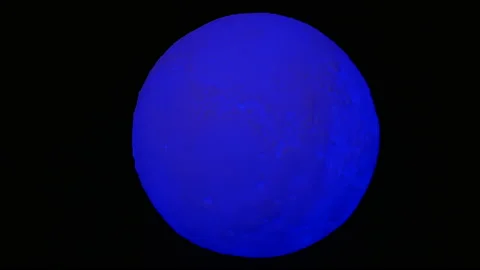 Blue sphere. neptun Stock Footage 145672693