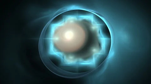 Blue spherical seamless looping bg d6125 L Stock Footage 1103229