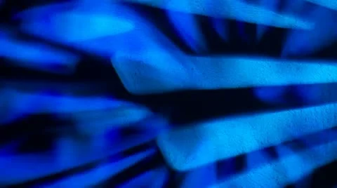 Blue Spinning Web Video stock 11693168