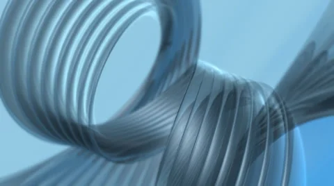 Blue Spiral Background Stock Footage 58951736