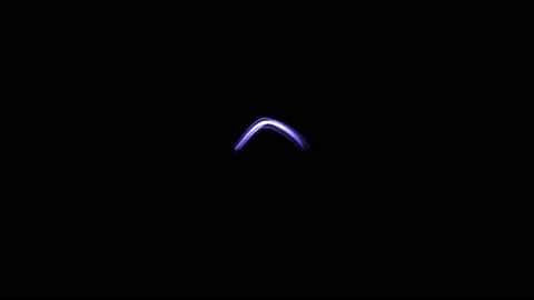 Blue spiral on a black background. Stockbeeldmateriaal 106854696