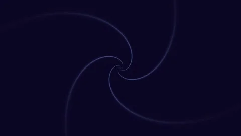 Blue Spiral Light on Dark Background Seamless Loop Stock Footage 340648295
