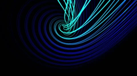 Blue spiral - motion graphics Stock Footage 62783500