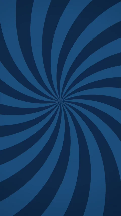 A blue spiral pattern featuring curved sunburst rays radiating from a centr.. Stock Footage 345687187