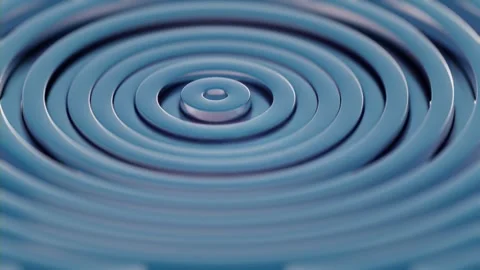 A blue spiral pattern with a white center Stock Footage 309921833