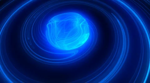 Blue spiral seamless looping bg d4318 LN Stock Footage 5090989