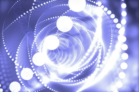 Blue Spirals Stock Footage 912552