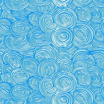 Blue spirals Stock-Illustration