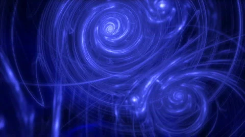 Blue spirals seamless looping bg d4200B L Stock Footage 660588