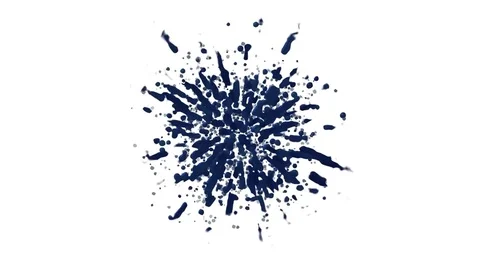 Blue Splatter background Stock-Footage 82466879