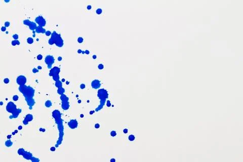 Blue splatter Stock Photos
