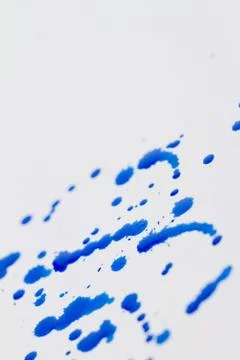 Blue splatter Stock Photos