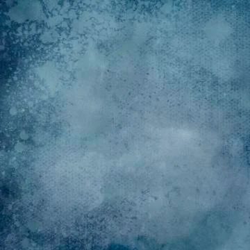 Blue splattered texture or background Foto stock