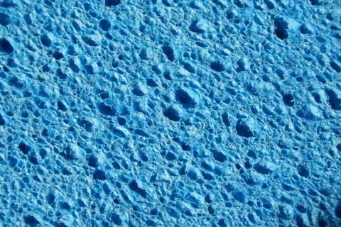 Blue sponge background Stock Photos