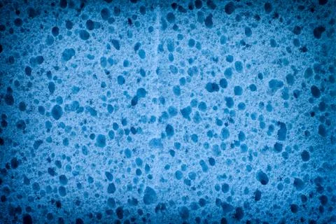 Blue sponge texture background Stock Photos