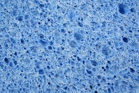 Blue sponge textured background Stock Photos